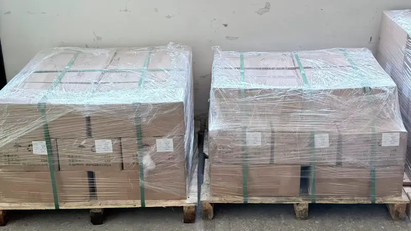 Terminais de cobre estanhado enviados para Taiwan