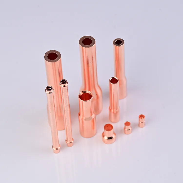 Tubo de cobre com formato especial para energia elétrica