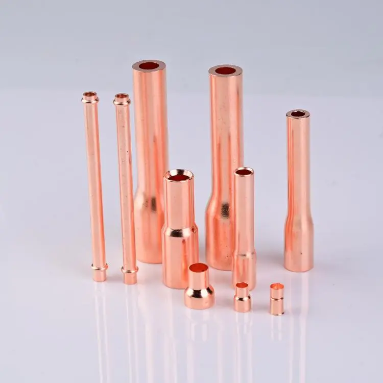 Tubo de cobre com formato especial para bateria elétrica